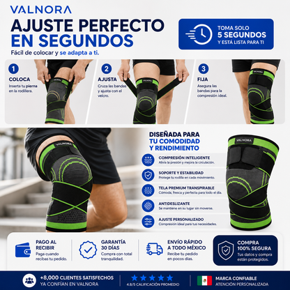 Rodillera de Soporte 360° VALNORA