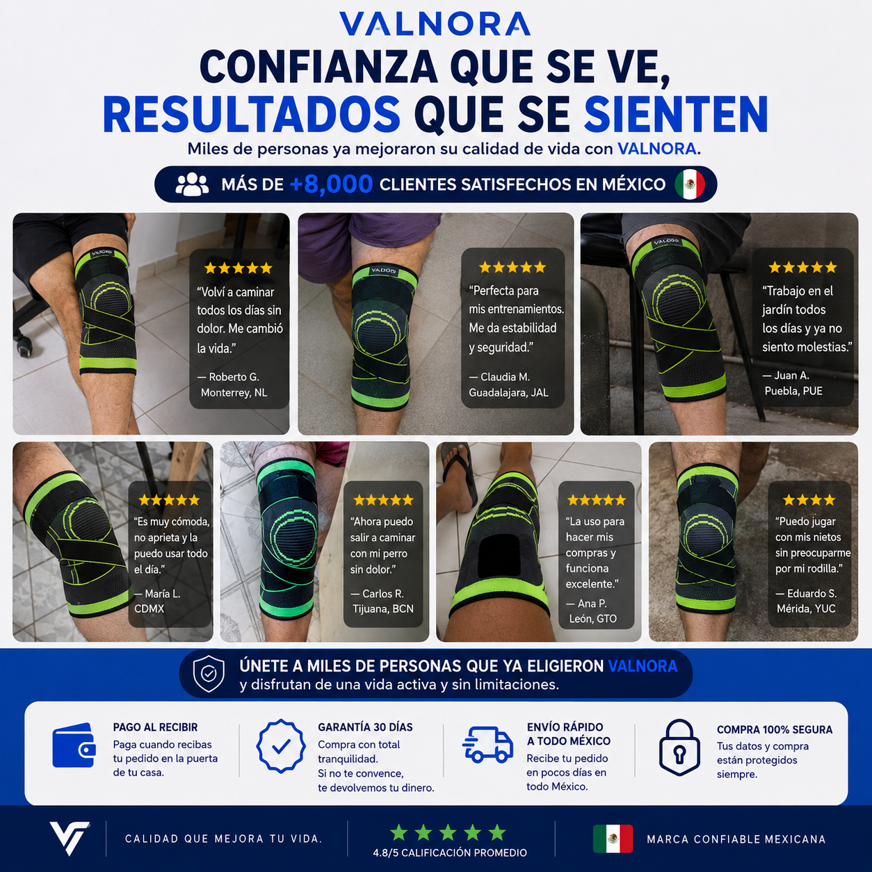 Rodillera de Soporte 360° VALNORA