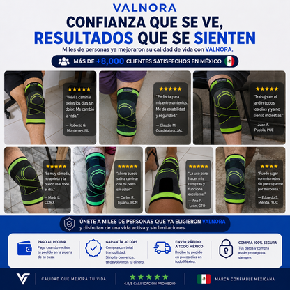 Rodillera de Soporte 360° VALNORA